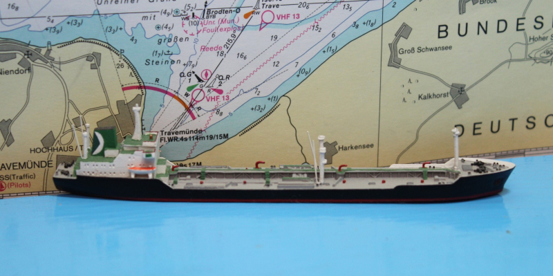 Tanker "G. A. Walker" (1 St.) GB 1973Helvetia 15
